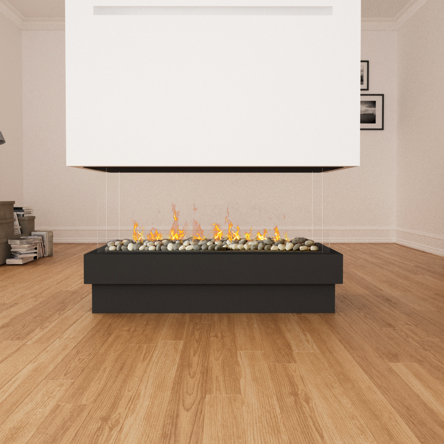 Island 130 (No Hood, With Base)